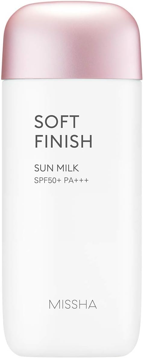 Missha All Around Safe Block Soft Finish Sun Milk EX SPF50+/PA+++ (70ml) Cream