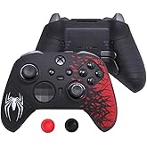 IVYUEEN Anti Slip Silicone Case Cover for Xbox Elite Series 2 Core Wireless Gaming Controller, Soft Rubber Case Protector for Xbox Elite Series 2 with Thumb Grip Caps