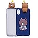 Case for iPhone X XS, Phenix-Color 3D Cute Cartoon Soft Silicone Hello Kitty Gel Back Cover Case for iPhone X XS Case Amp Prime(No.05)