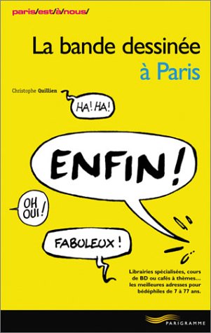 La  bande dessinée à Paris