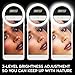 iCooker Selfie Ring Light Adjustable 3 Level Light Settings for iPhone, Samsung & Smartphones iOS and Anroid Devices, Galaxy Note, OnePlus Pads for Night Time or Dark Rooms