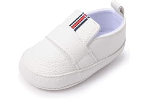 Csfry Baby Boys' Shoes Prewalker Lace up Casual Sneakers