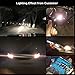 Voltage Automotive 9006 HB4 Headlight Bulb Night Eagle 40 Percent Brighter Professional Upgrade (4 Pack) - Replacement for High Beam Low Beam Fog Lights