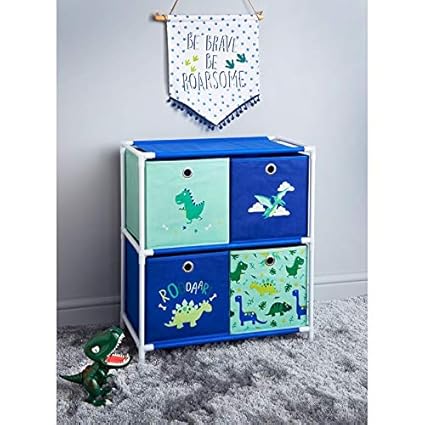 Ra Homestore New Super Cute Dinosaur 4 Drawer Chest Add Some