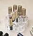 BINO 'Flowerlicious' 13 Compartment Acrylic Lipstick Organizer, Clear and Transparent Cosmetic Beauty Vanity Holder Storage