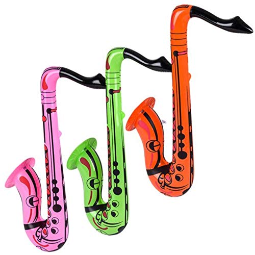 24 Inches Saxophone Inflate Party Decoration Balloons Toy Children
