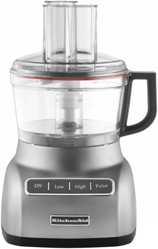 KitchenAid KFP0711 7 Cup Food Processor Contour Silver