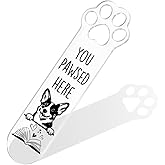 Corgi Dog Bookmark for Corgi Dog Lover Book Lovers Bookworm Bookish Nerd Librarian Teachers Students, Book Club Gifts for Reader Pet Owner Lover, Inspirational Reader Gifts-DYY08