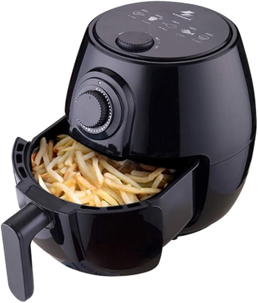 Sartén De Aire Sano Freidora Mini Horno Negro Contiene Receta ...