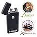 Atomic Arc Lighter with New Fireball Tech — Windproof Electric Plasma Lighter — USB Rechargeable, USB Charge Cable Included — Fun Flame Lighter — Great for Cigarettes, Cigars, Candles, and More