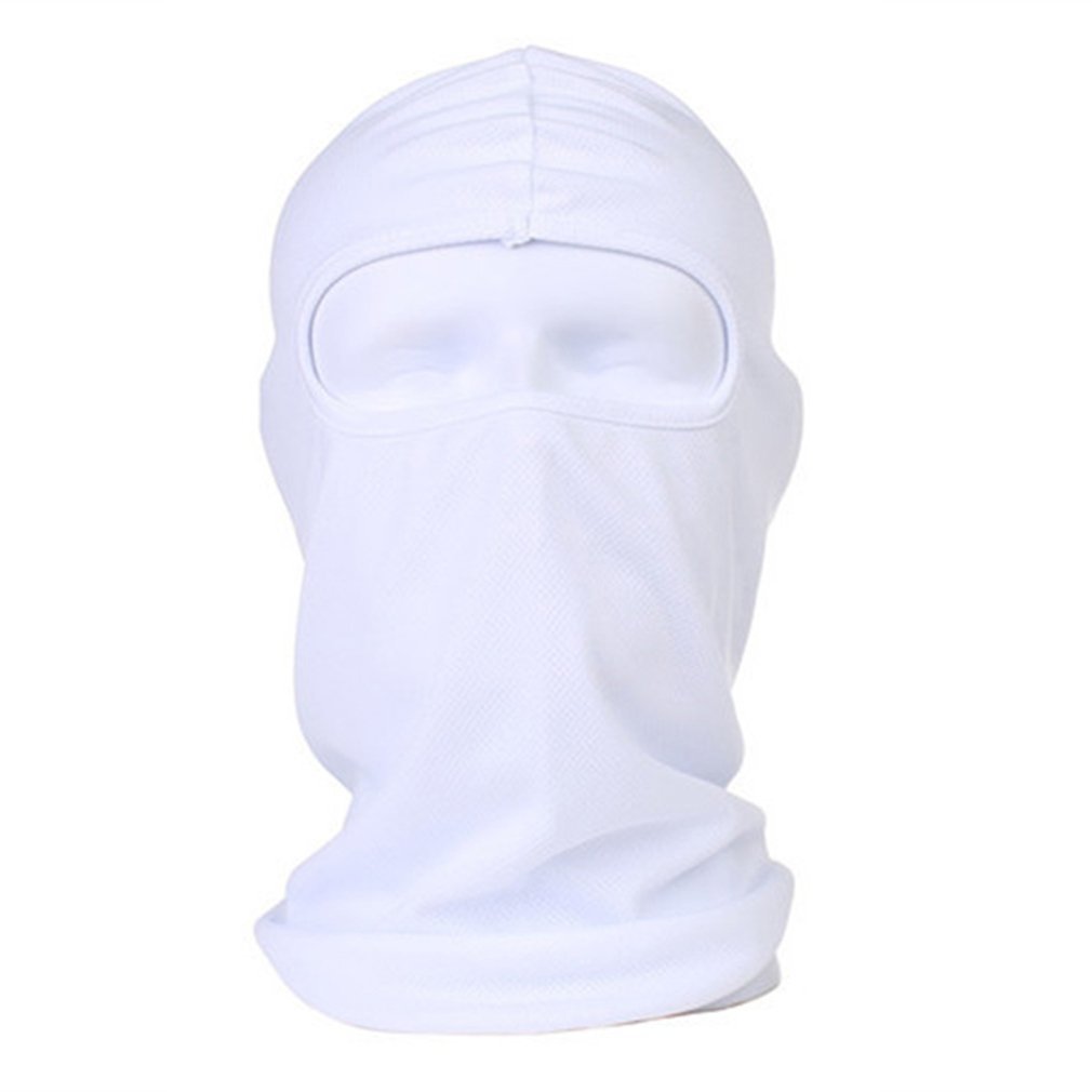 ズルドールスキーフェイスマスク超薄型防風バイクサイクリングバラクラバキャンディーカラー釣り用ランニングスキーハイキング ホワイト B07czb5tnf 大人用ヘルメット 定番の冬ギフト