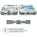 ULAK Galaxy S6 Case, Shockproof Hybrid Case fit for Galaxy s6 3in1 Hard PC Soft Silicone Hybrid Protective Cover with Raised Bevel Impact Protection for Samsung Galaxy S6 G920A, G920T-Artistic Marble