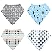 Baby Bandana Drool Bibs for Drooling and Teething HappyCell 4 Pack Gift Set For Boys and Girls