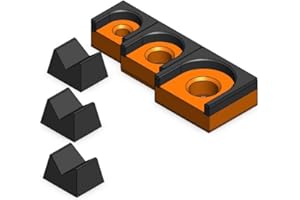 3D Tool Trays MagAttach Ratchet Organizer Kit (3 Piece Set, Orange/Black)