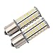 GRV BA15S 1156 1141 LED bulb 126-3014 SMD AC/DC 11-24V 4W High Bright Warm White Pack of 2