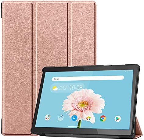 Robustrion Smart Trifold Hard Back Flip Stand Case Cover for Lenovo Tab M10 TB-X505F TB-X505L TB-X505X Byju’s Tab (Will Not Fit 605LC/M10 FHD Rel) – Rose Gold Robustrion Smart Trifold Hard Back Flip Stand Case Cover for Lenovo Tab M10 TB-X505F TB-X505L TB-X505X Byju’s Tab (Will Not Fit 605LC/M10 FHD Rel) – Rose Gold