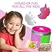 Unicorn Party Supplies Slime Containers Kit + 2 FREE UNICORN SQUISHY Magical Unicorn Fluffy Slime Putty Accessories Toys Pastel Rainbow colors that create Happy Satisfying Stress Relief HOURS OF FUN!