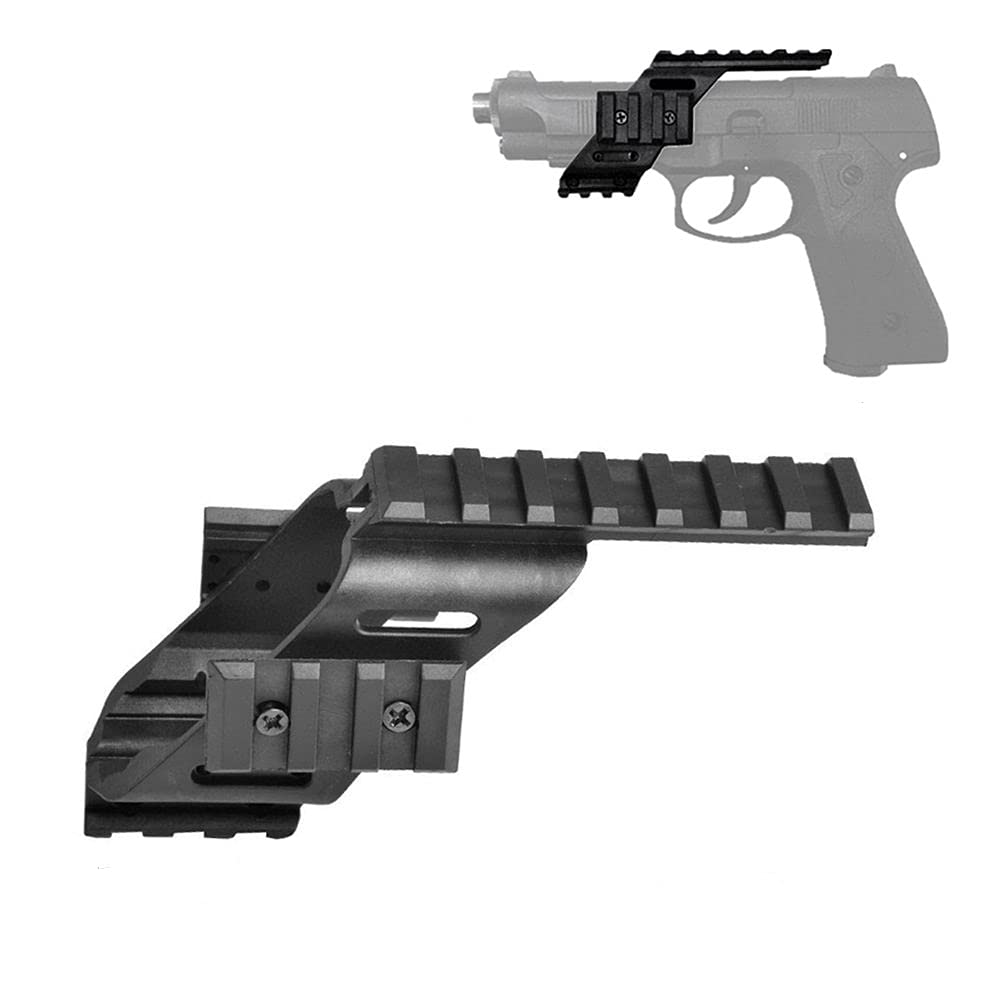 FIRECLUB Universal Tactical Pistol Scope Sight For Laser Light Mount With Quad 7/8" Weaver & Picatinny Rail 17 5.56