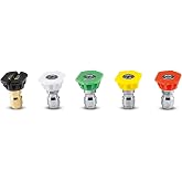 K&auml;rcher Universal 5 Piece Spray Nozzle Kit for Pressure Washers up to 4000 PSI - Quick Connect Fitting