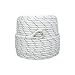 Norestar Double Braided Nylon Anchor Rope/Line with Thimble, Boat Rode