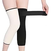 PURFUN Men Women Thick Wool Leg Warmers Winter Thermal Rheumatic Arthritis Ski Cycling Knee Braces Leg Sleeves Wraps Support