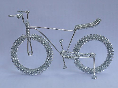 Unique Metal Crafts Gift Art Road Mountain SEXY Bike Model Birthday Christmas Tree Ornaments Decorations Decor Bicycle Cake topper Toys Artwork for Men/women/boys/girls/kids/cyclists/party supplies