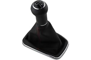 5 Speed Shift Knob Boot Kit for Volkswagen VW Jetta Bora Golf 4 IV MK4 GTI R32 1999-2004