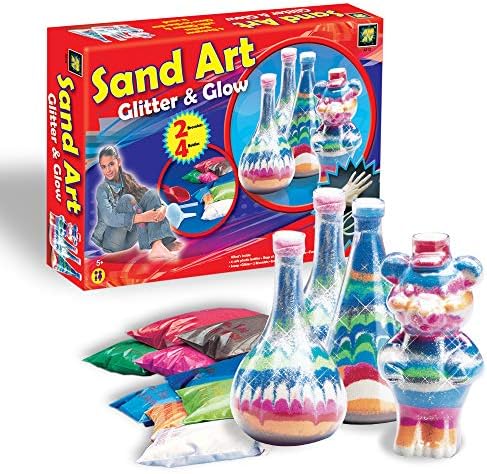 AMAV Sand Art Glitter \u0026 Glow Activity 