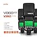 Godox Ving V860IIS 2.4G GN60 TTL HSS 1/8000s Li-on Battery Camera Flash Speedlite for Sony - 1.5S Recycle Time 650 Full Power Pops Supports TTL/M/Multi/S1/S2