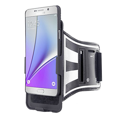Running Armband For Samsung Galaxy Note 5 By Fittense Open Face Arm Band Ideal For Fitness