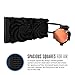 Cooler Master MasterLiquid Pro 240 CPU Cooler, All-In-One Liquid Cooler with FlowOp Technology, Dual Chamber Design, 120mm x 2 MasterFan Pro Fans