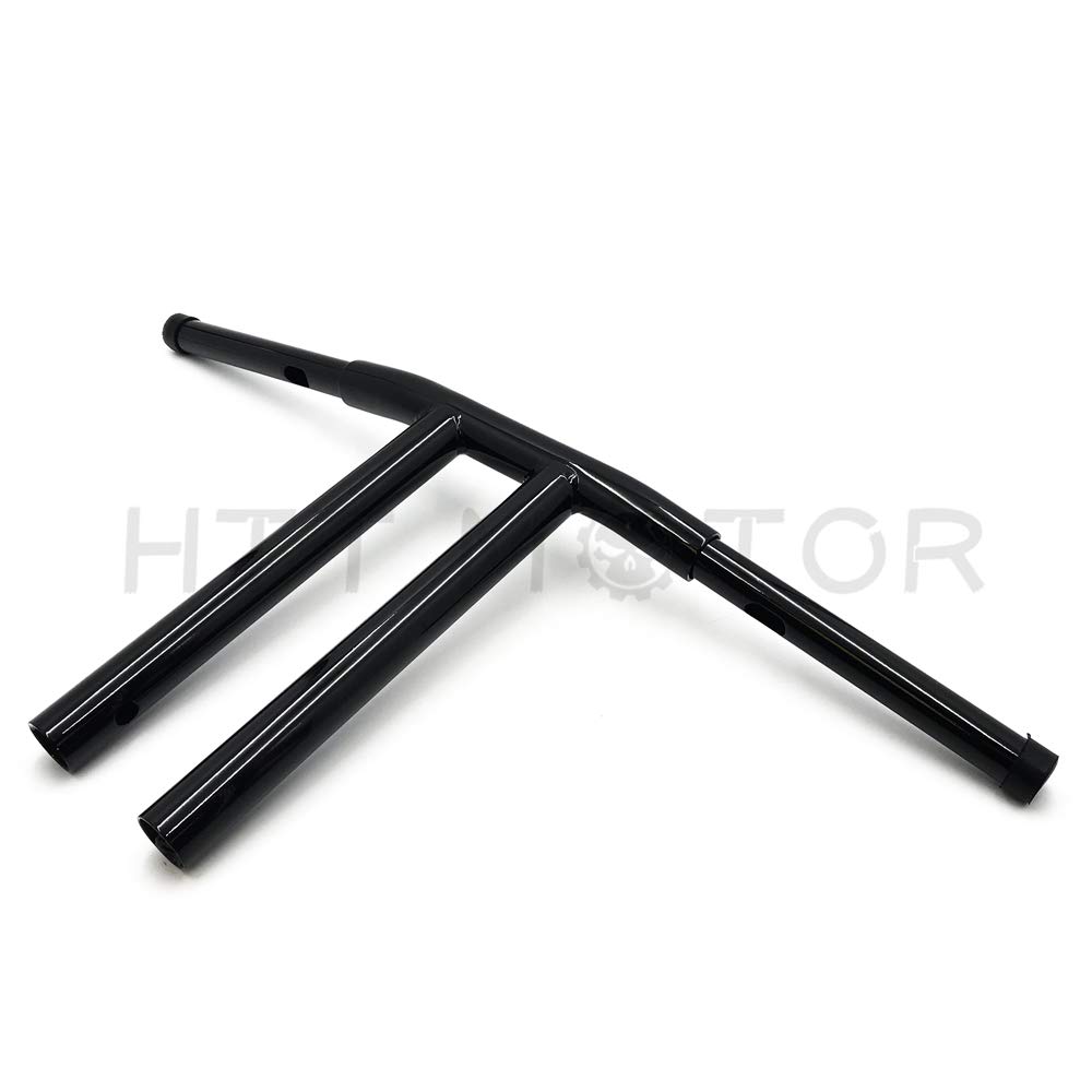 Automotive HTTMT HB017 10 Rise TBars Handlebar Drag Bar Compatible with Harley 9617 Sportster