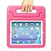 iPad case, iPad 2 / 3 / 4 case, Anken [Shockproof] Case Light Weight Kids Friendly Case Super Protection Cover Handle Stand Case For iPad 2 / 3 / 4 (iPad 2 / 3 / 4, pink)