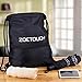 Sackpack ZOETOUCH Gymsack Drawstring Gym Bag with Pockets for Outdoor Storage Black