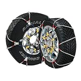 Security Chain Company SZ429 Super Z6 Cable Tire Chain for Passenger Cars, Pickups, and SUVs - Set of 2