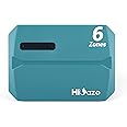 HiOazo Smart Sprinkelr Controller 6 Zone, WiFi Indoor Irrigation Controller, Free APP, Supports Rain Sensor, Seasonal Adjustment, Automatic/ Manual Watering (HO-SC-6W)