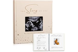 NUNA PAPER CO. My Pregnancy Journal Memory Book -128 Page Pregnancy Planner and pregnancy journal for first time moms 2025- Weekly Pregnancy Scrapbook - pregnancy memory book - pregnancy book memory book