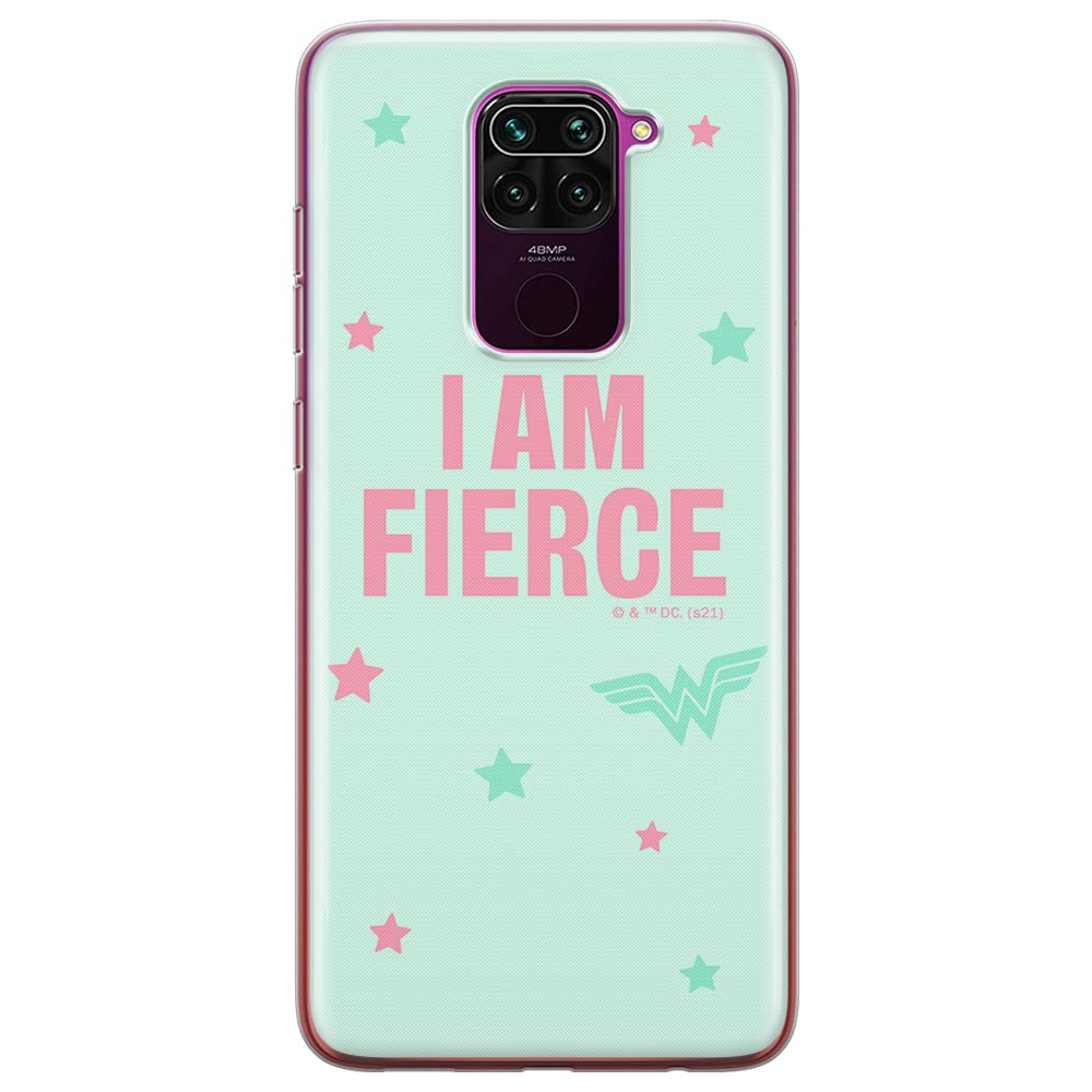 ERT GROUP mobile phone case for Xiaomi REDMI NOTE 9 original and officially Licensed DC pattern Wonder Woman 026 optimally adapted to the shape of the mobile phone, case made of TPU