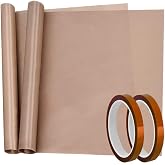 selizo Heat Tape High Temp Tape and Teflon Sheet for Vinyl Heat Press, Sublimation Heat Resistant