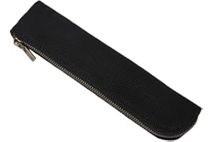 YONBEN Pencil Case Cute Thin and Slim Pencil Pouch Small Pen Case -Simple and Stylish Cotton Canvas Lightweight