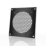 AC Infinity Ventilation Grille, for PC Computer AV Electronic Cabinets, Also mounts one 120mm Fan