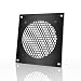 AC Infinity Ventilation Grille, for PC Computer AV Electronic Cabinets, Also mounts one 120mm Fan