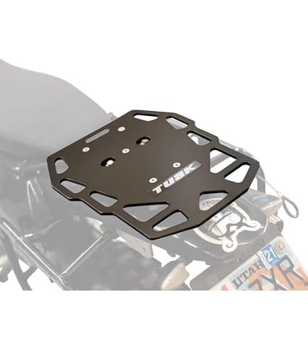 Amazon.com: Tusk Top Rack Luggage Carrier Rear Tail Rack