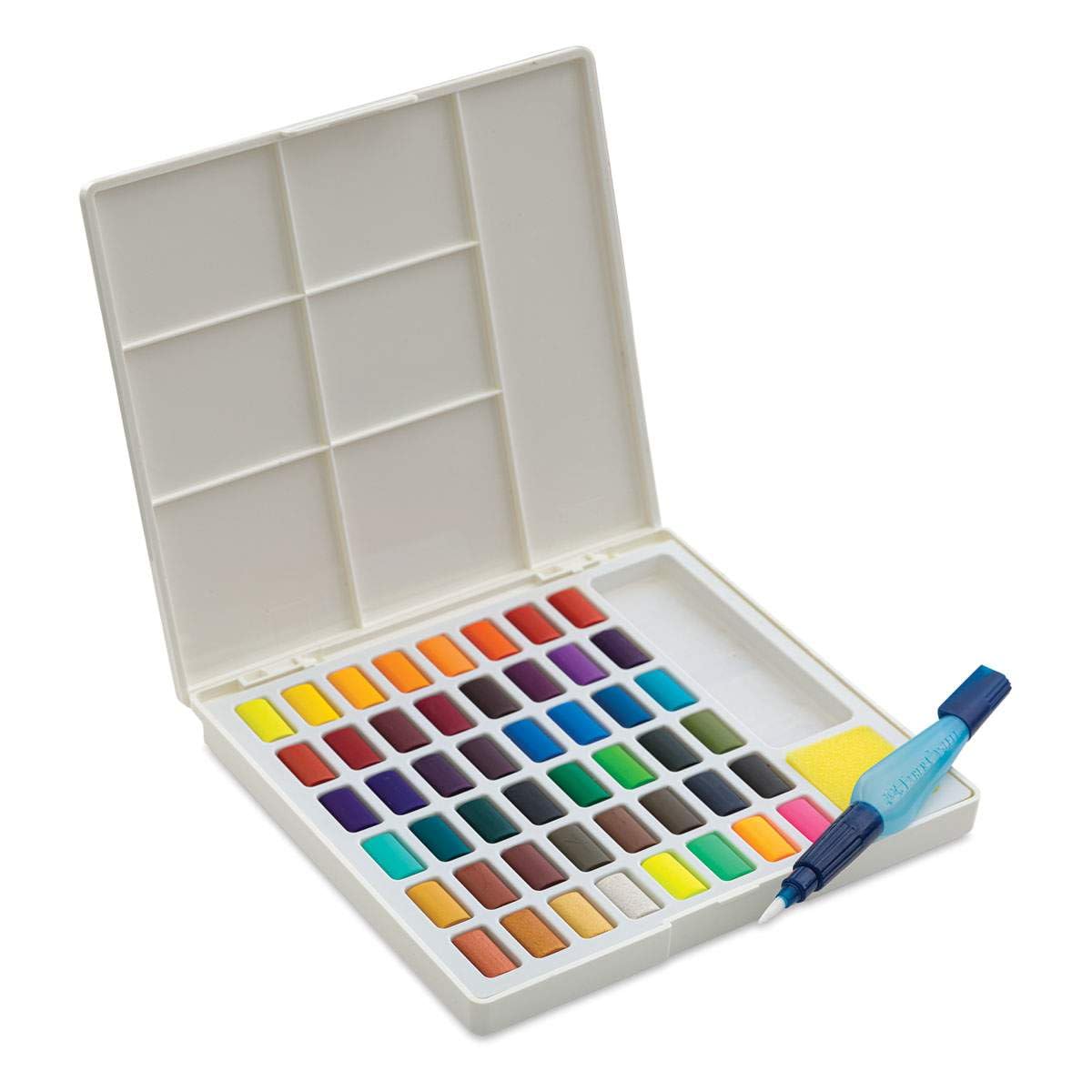 Faber-Castell 169748 – Pencil Case with 48 Coloured Watercolours