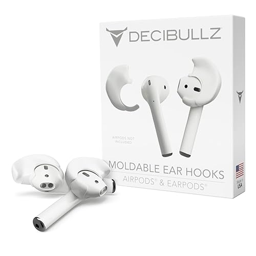Decibullz Moldable Earbud Covers, Secure Anti-Drop Universal