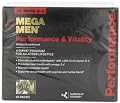 GNC MEGA MEN Performance and Vitality 30 Packs NEW and IMPROVED (Pack of 2)