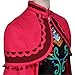 Tinyones Princess Dress Adult Women's Luxury Princess Adult Costume Cosplay Halloween Costume with Cloak (Large) Blue