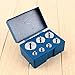 7Pcs/Set 500g Grams Precision Electronic Balance Scale Calibration Scale Weight Jewelry Scale Weights Set Smart Weigh Kit Weigh Scales (10g 20gx2 50g 100gx2 200g)