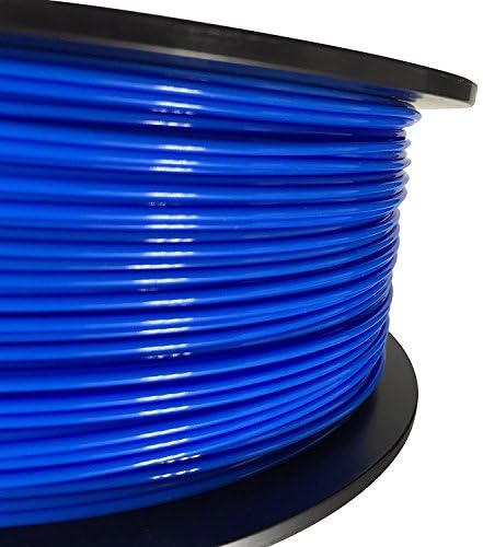 CasiusTech 1.75mm 1kg Spool PLA 3D Printer Filament with Dimensional Accuracy + / - 0.02mm (Blue)