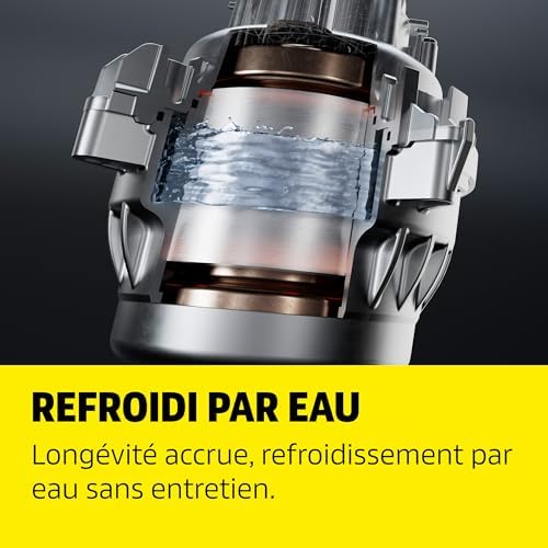 Nettoyeur Haute Pression K 7 Comfort Premium Connect, Pression Max. 180 Bar, débit : 600 l/h, Surface : 60 m²/h, Flexible Haute Pression, Enrouleur de Flexible, contrôle Via Application